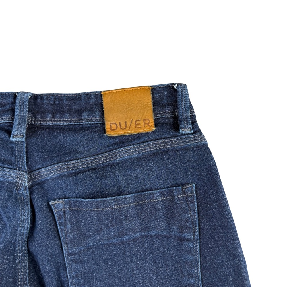 DU/ER Performance‎ Denim Jeans Mens 30x30 Dark Blue Relaxed Fit MFLR3001
